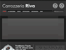 Tablet Screenshot of carrozzeriariva.com